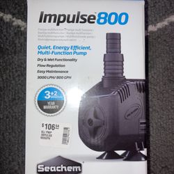 SeaChem Impulse 800 Pump for Fishtank