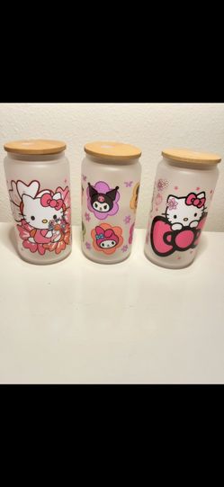 Glass Tumblers 16 Oz  Straw Included 