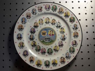 Ronald Reagan edition, commemorative presidential plate