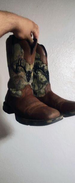 Durango Rebel Men's Deer Camo Cowboy Boots
