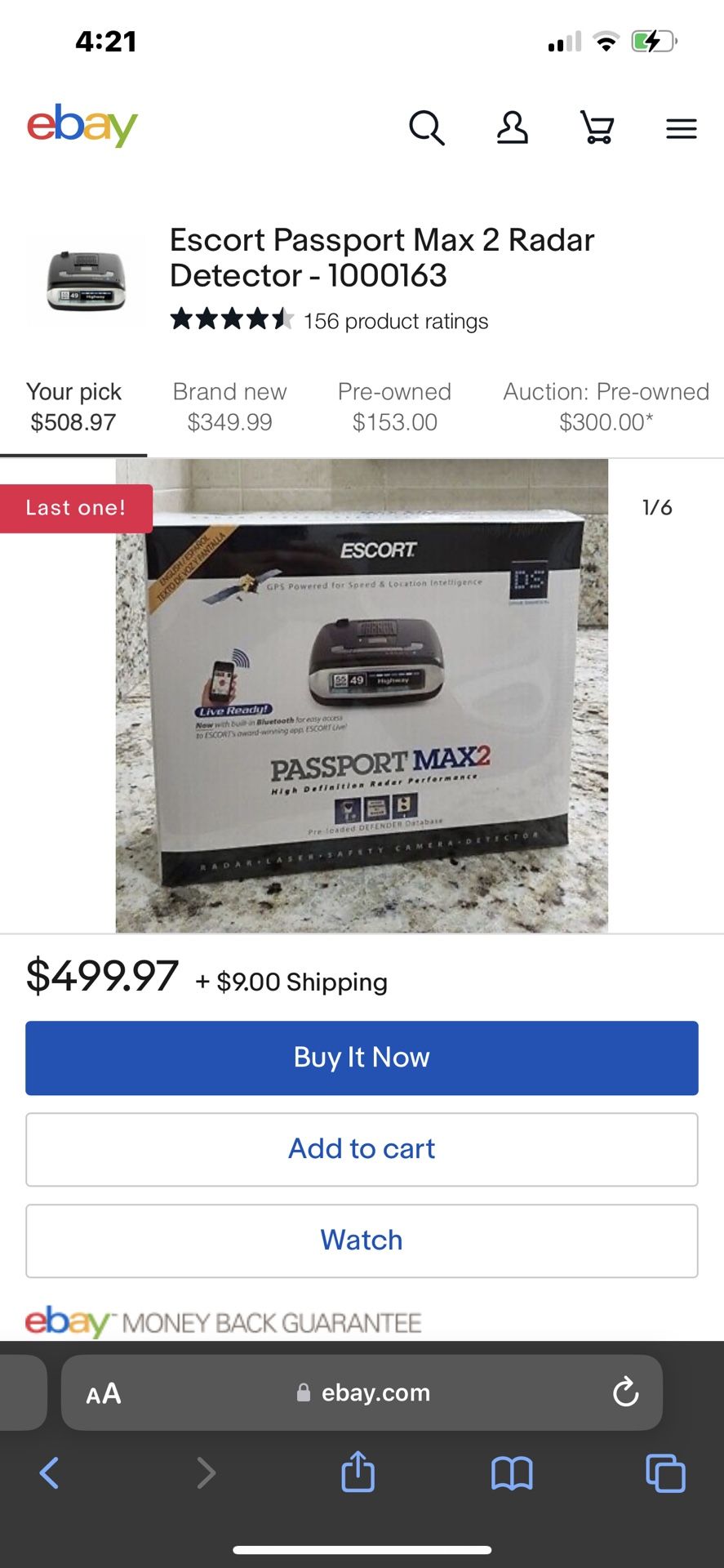Passport Escort Max