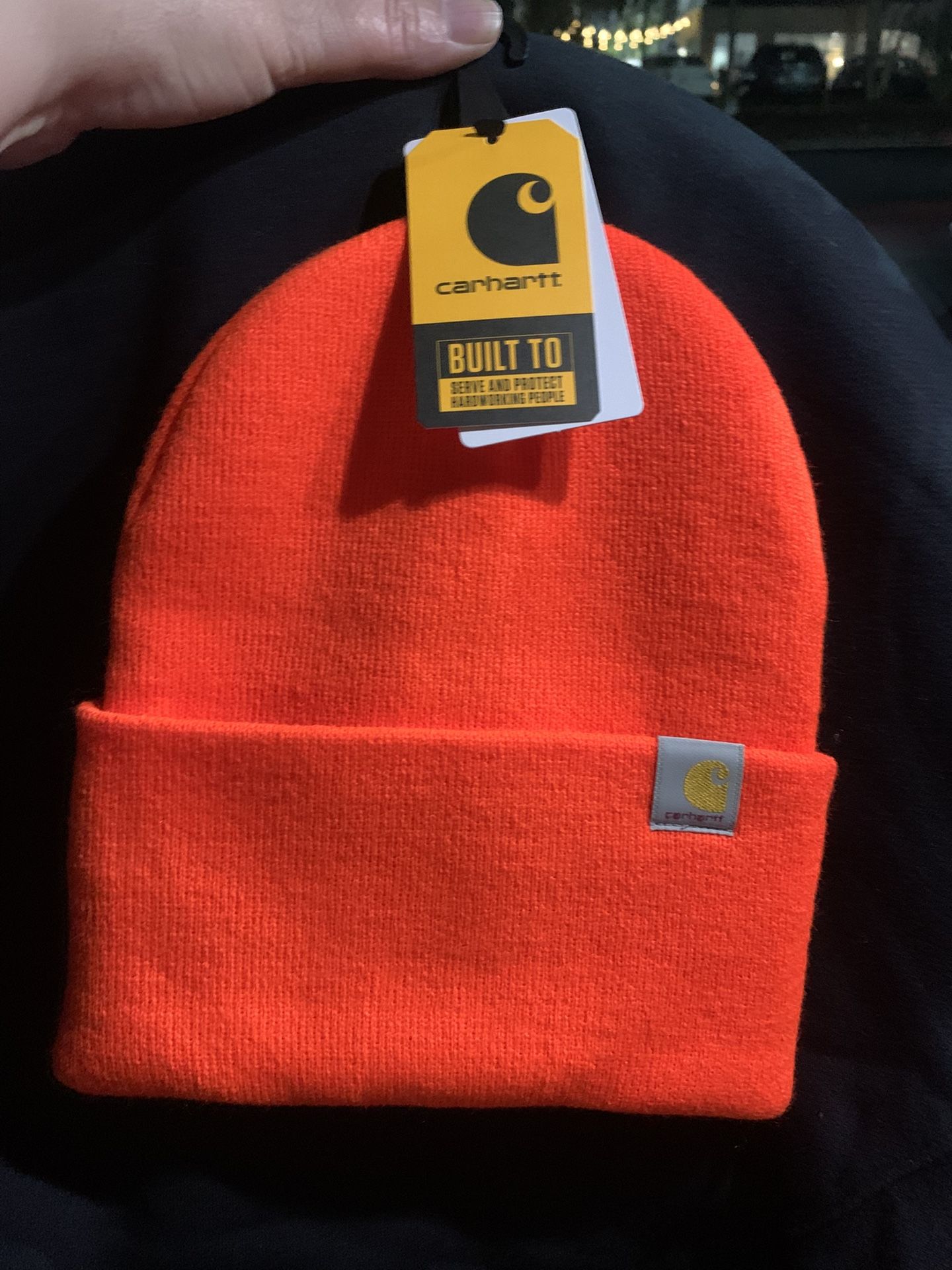 CARHARTT BEANIE ORANGE ONE SIZE FITS ALL