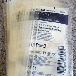 *Covidien Curity* Oil Emulsion 3"x16" strips... Lot of 20!