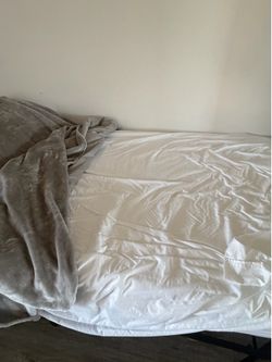 Twin mattress and frame