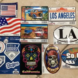 Mixed New Stickers Decals (VALENCIA) $3 Each