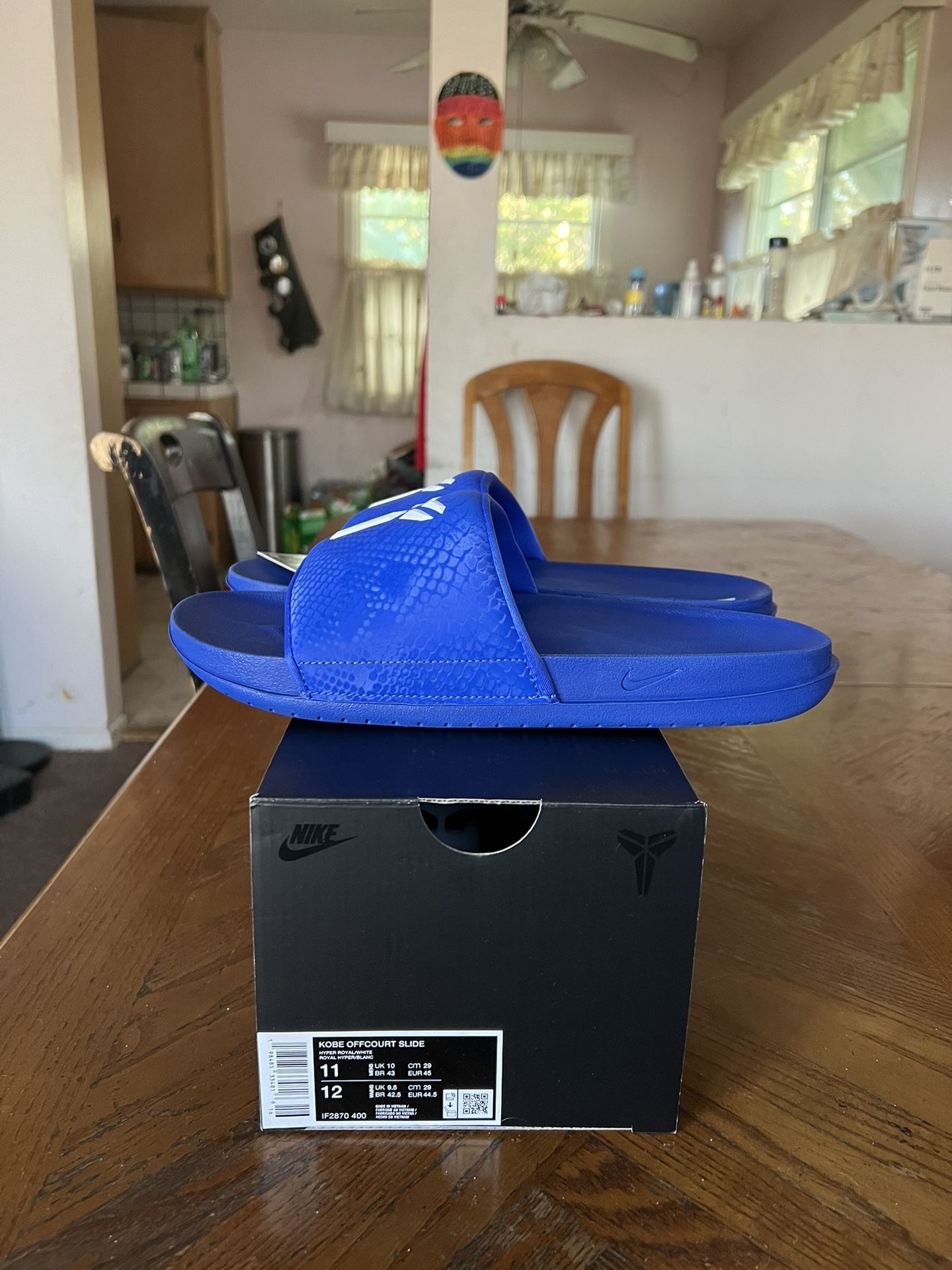 Nike Offcourt Slide Kobe Bryant Dodgers Size 11