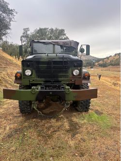 1987 HARC retired military truck “Retired Warhorse.”