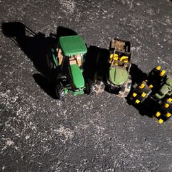3 John Deere Toys All Go