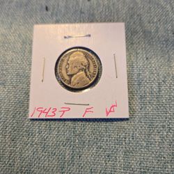 1943P Jefferson wartime nickel