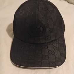 Gucci GG Guccissima Nylon Black Baseball Cap