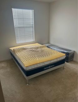 Queen size bed + frame