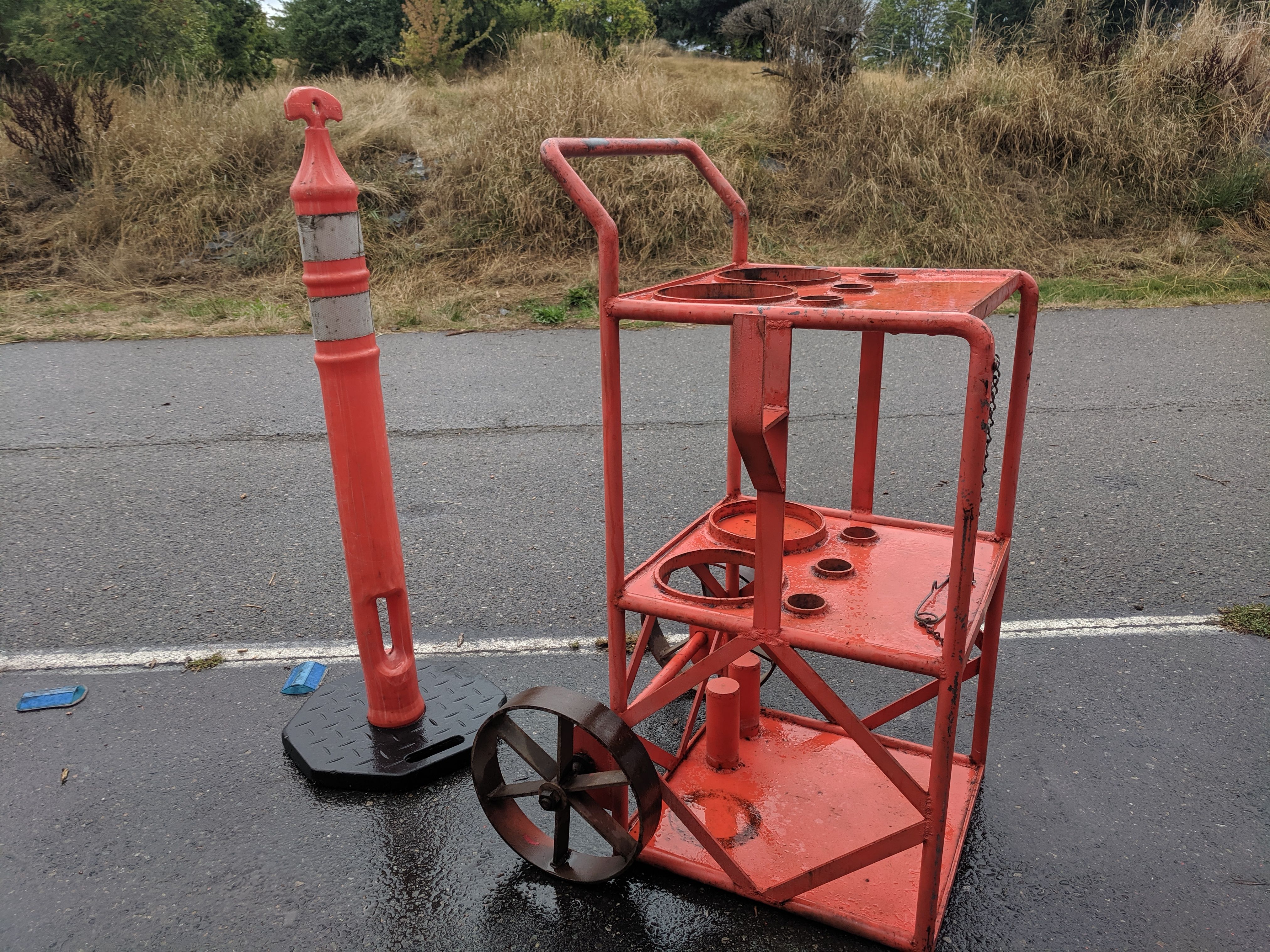 Welding Cart Oxygen acetylene tank cylinder Dolly mapp gas torch truck MAPP gas arc welder plasma steel aluminum wire feeder