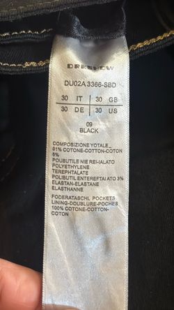 DRKShow Black Jeans Size 30