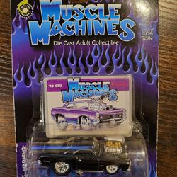 🏎️ Muscle Machines 1966 Pontiac GTO — Sealed (#00‑12) 🏎️