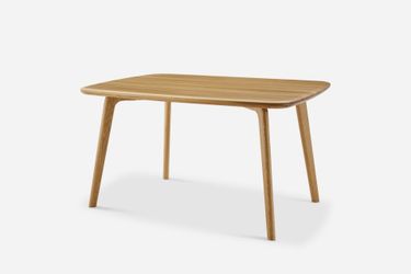Vincent Dining Table, Oak, 59", for 4 people