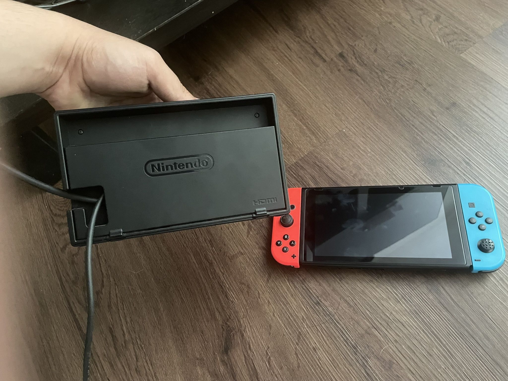 Nintendo Switch With 3 Games