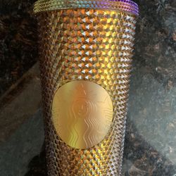 Starbucks 50th anniversary Venti Studded Tumbler Honeycomb