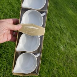 Domain  Set Of 4 Mini Individual Creamers