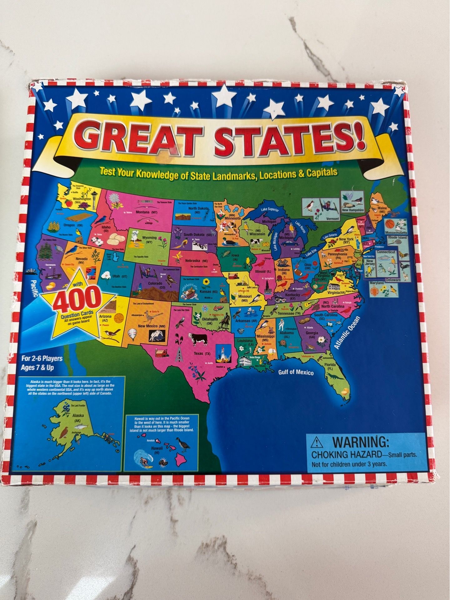 Great states board game