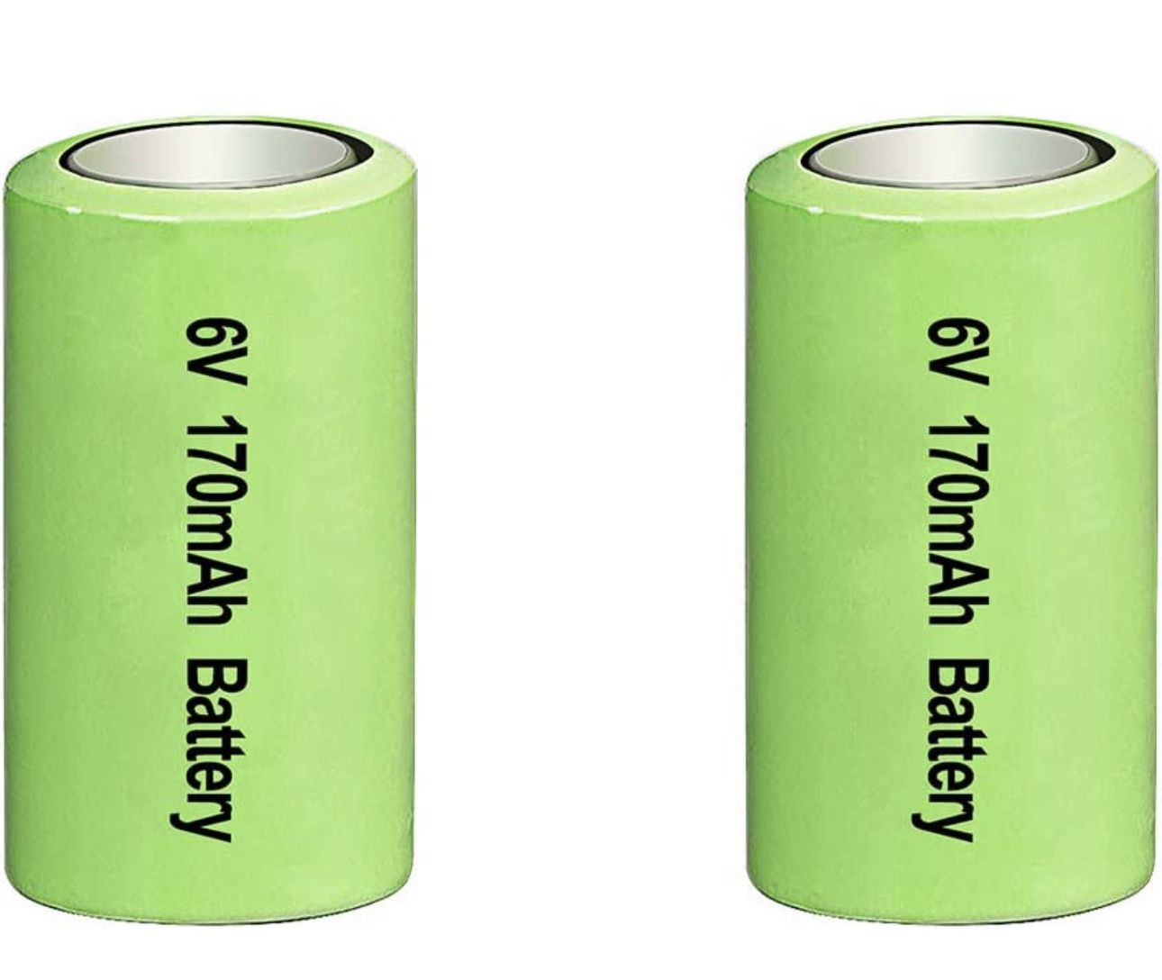 Amityke 6V Battery for pet Stop Dog Collar Compatible with PCC-100 & PCC-200 PTPIR-003 PTPFS-003 Systems for Pet Stop Collars 2 pack