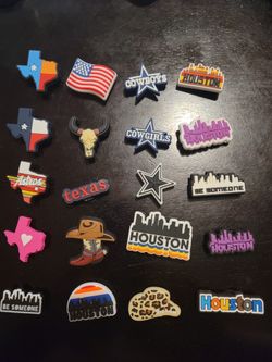 Houston Texas Cowboys Cowgirls Astros Jibbitz