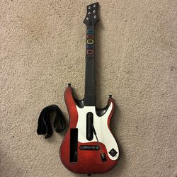 Nintendo Wii Guitar Hero 5 / Band Hero wireless guitar controller