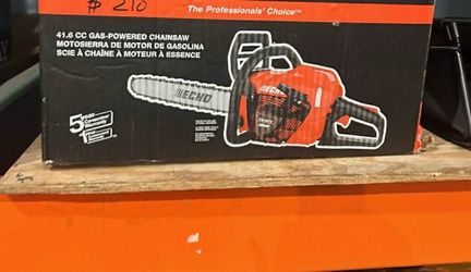 Echo Gas Powered Chainsaw