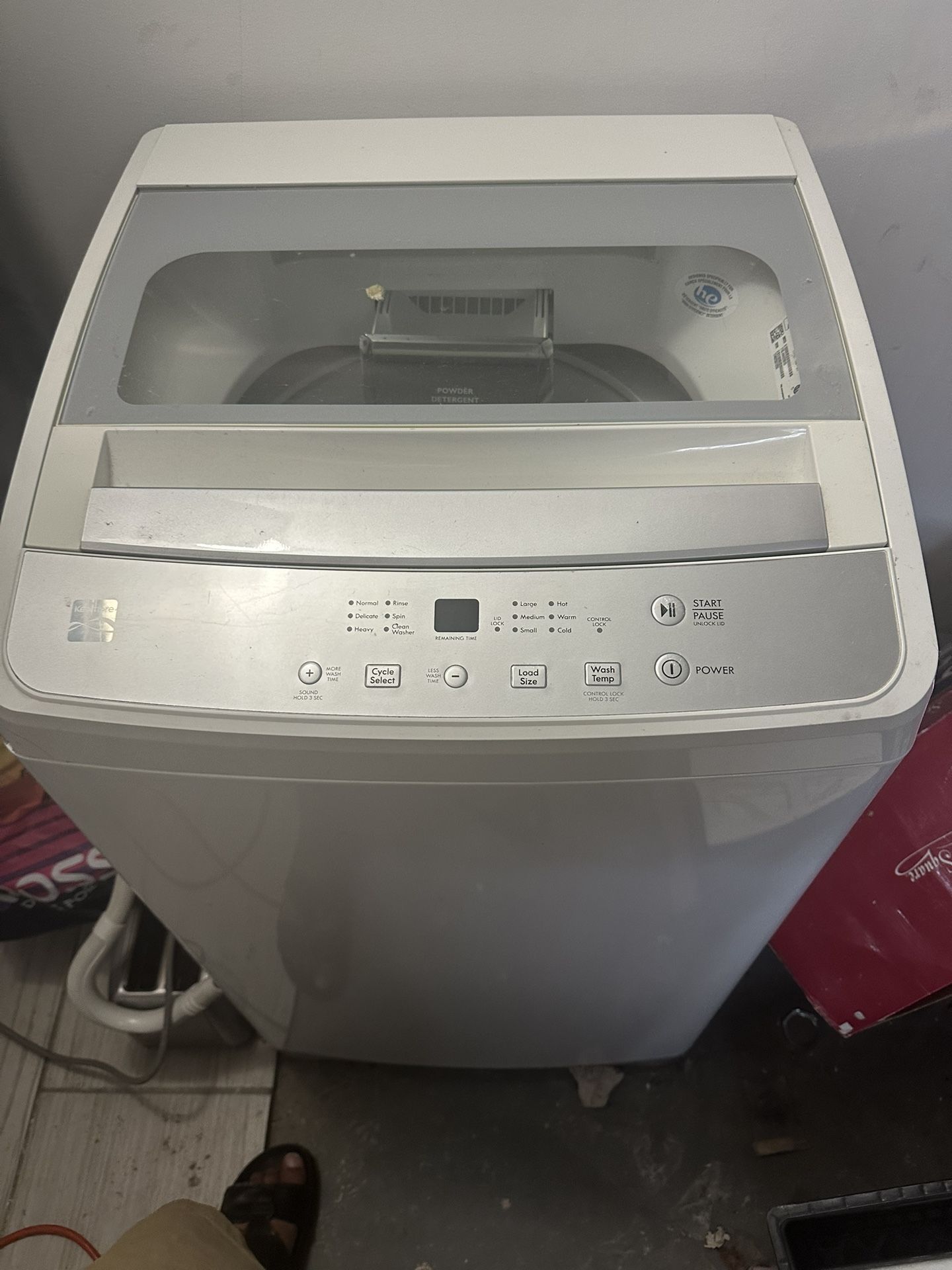 Kenmore Small Washer 