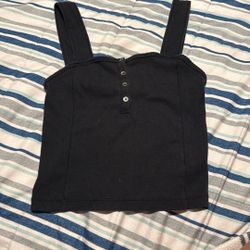 Woman’s Black Tank Top