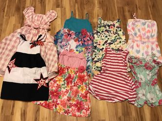 Toddler Girls summer clothes lot