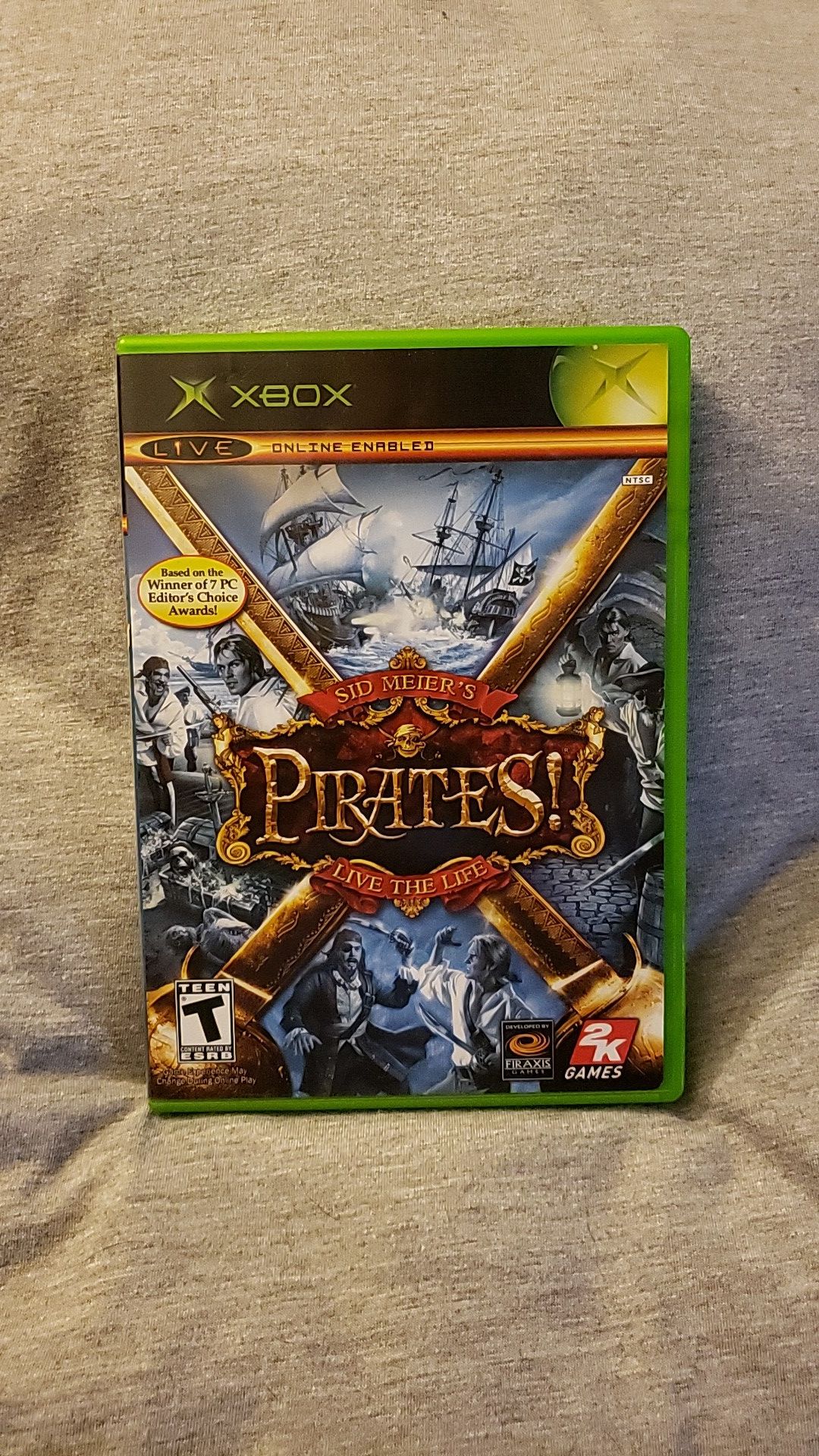 Sid Meier's Pirates: Live the Life (Xbox, 2005) impeccable condition