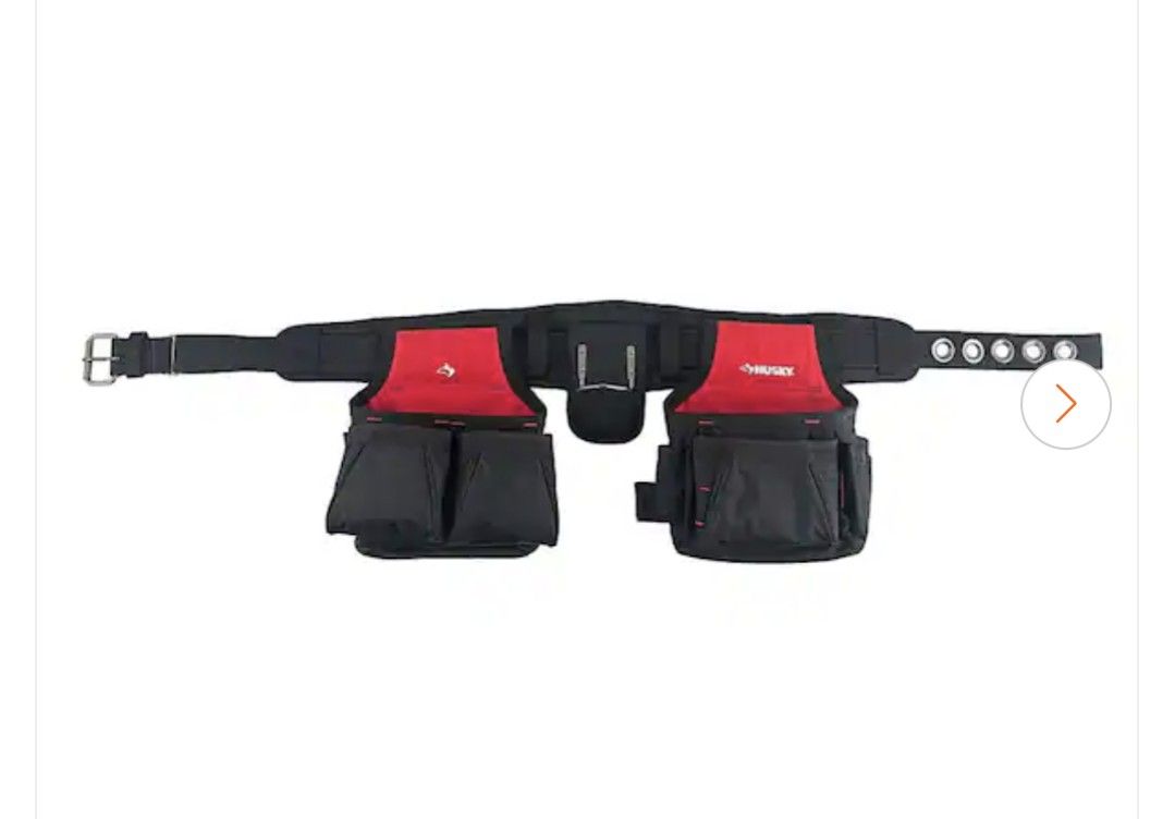 Husky Contractor 2 Bag Tool Belt