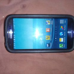 Unlocked Samsung Sph-L710 With No Scratches/Cracks + OtterBox Phone Case