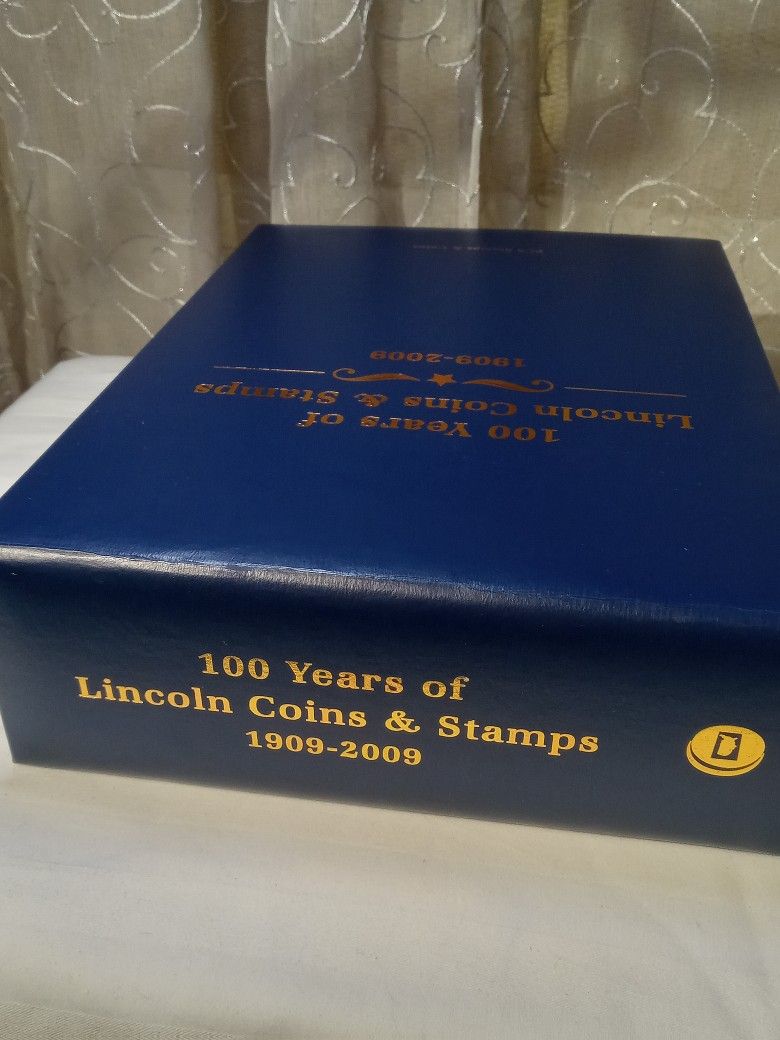 PCS 100 YEARS OF LINCOLN COINS AND STAMPS