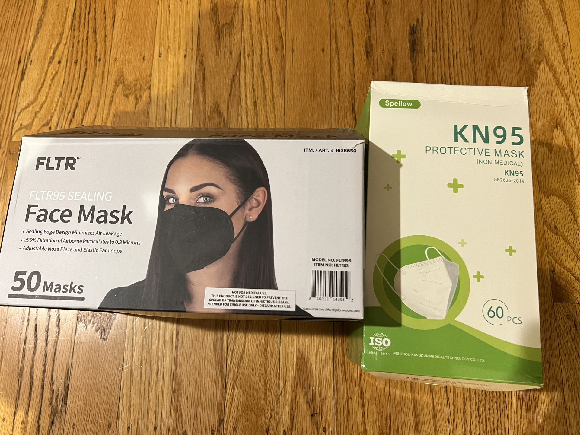 KN95 Masks 100ct Total