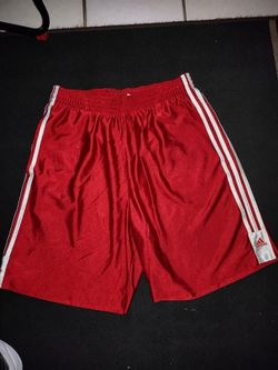 Rare Vintage Red Adidas Shorts Size XL