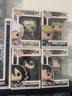 Attack On Titán Funko Pops