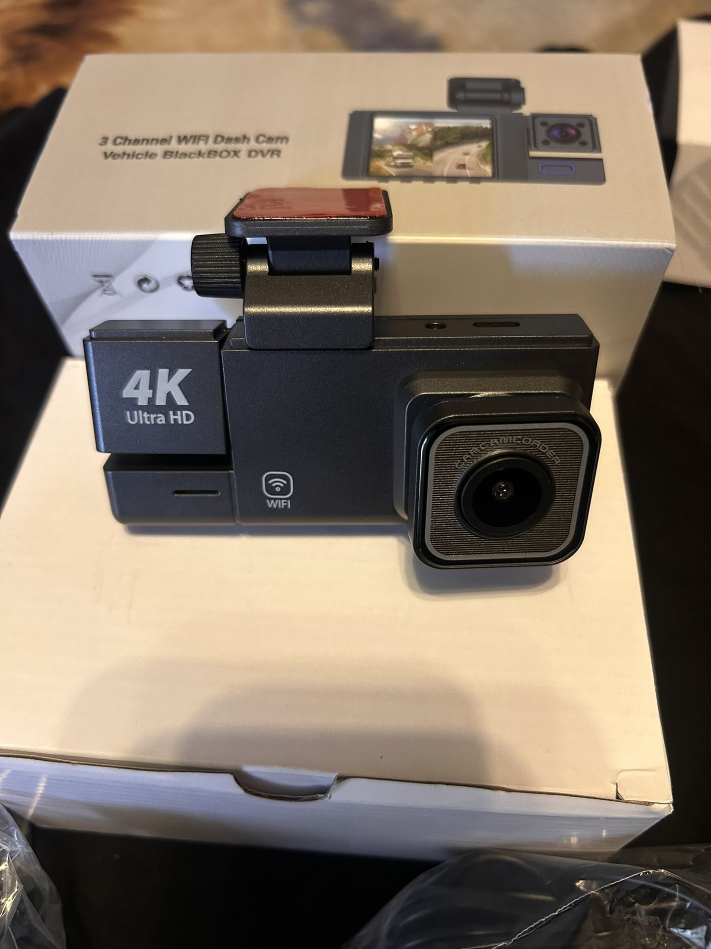 3 channel wifi dash cam vehicle blackBOX DRV Wifi