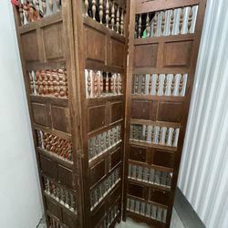 Vintage Room Divider And Hope Chest Combo. 