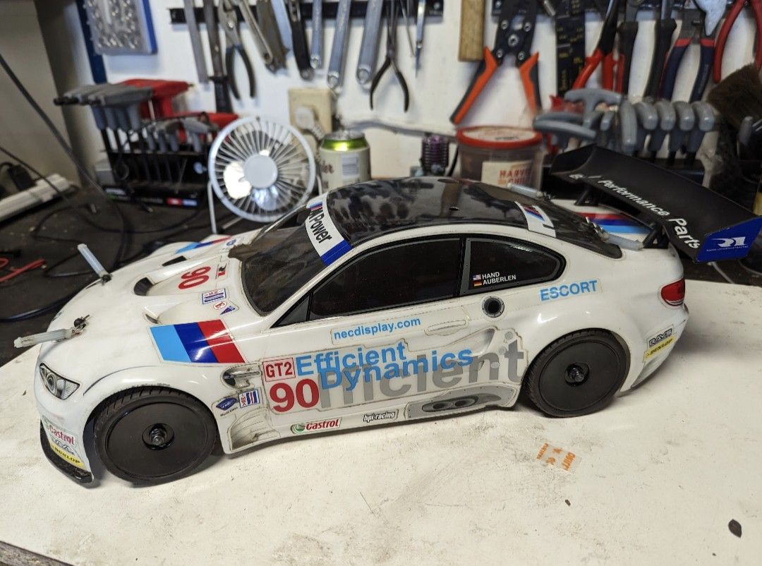 HPI RS4 rca Car Nitro