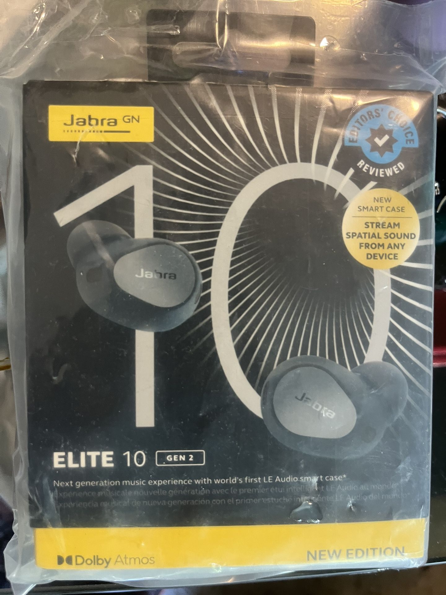 Jabra Elite 10 Gen 2 Dolby Atmos Noise Cancelling Wireless In-ear Headphones New
