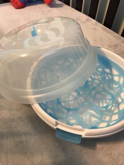 Baby bottle sterilizer steamer