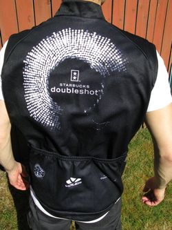 Ultra-Rare Starbucks Cycling Winter Vest