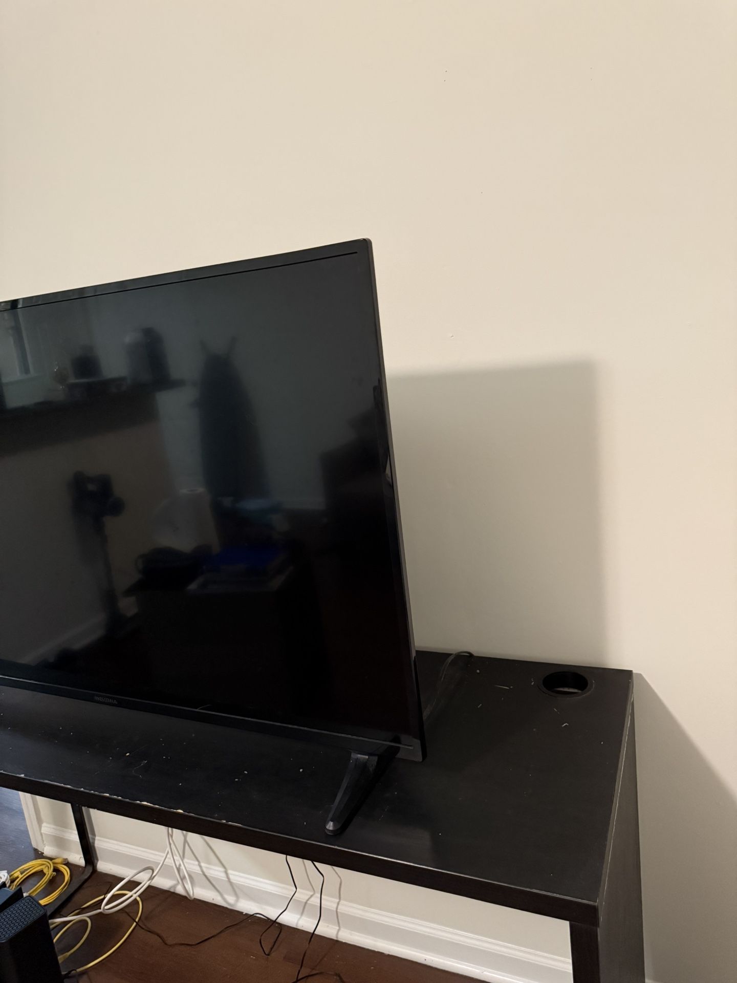 48” Insignia Smart TV with IKEA stand – selling together as a set