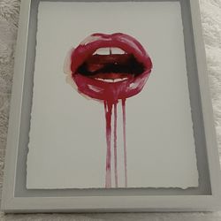 Lips Wall Art - Marmont Hill