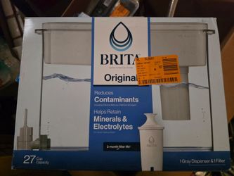 Water filters and storage