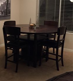 Dinning table and chairs
