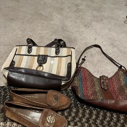 Etienne Aigner Brand New Shoe and Purses 