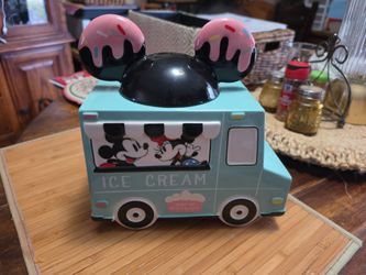 Disney Eats Mickey and Minnie Ice Cream Truck Cookie Jar