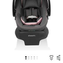 Evenflo LiteMax NXT Infant Car Seat with SensorSafe (Primrose Pink)